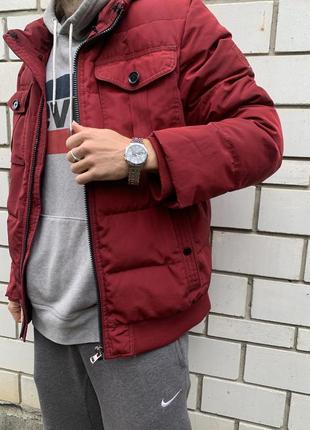 Куртка пуховик Tommy hilfiger теплая зимняя стильная актуальная тренд9 фото