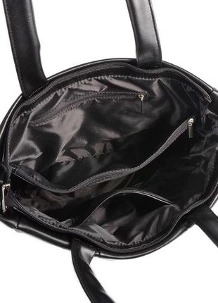 Жіноча сумка lucherino чорна3 фото