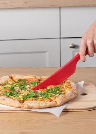 Пластиковый кухонный нож для силиконового коврика, крема, торта, теста овощей и фруктов 30.5 см6 фото