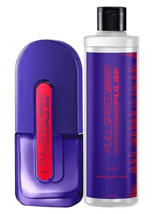 Набор avon full speed pulse для него1 фото