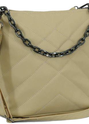 Жіноча сумка lucherino бежева