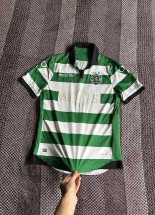 Macron x sporting portugal football jersey футбольна форма оригінал б у3 фото