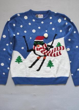 Мегакрутий светр у новорічний принт cedarwood state