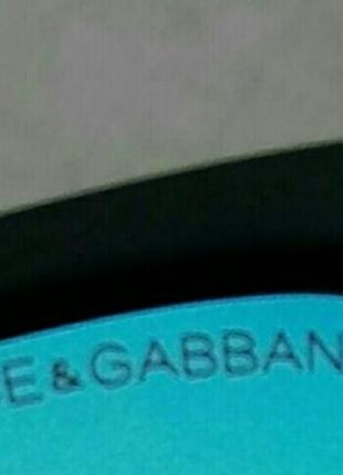 Dolce & gabbana очки мужские солнцезащитные голубые зеркальные поляризированые7 фото