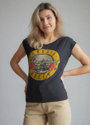 Футболка мерч guns'n'roses