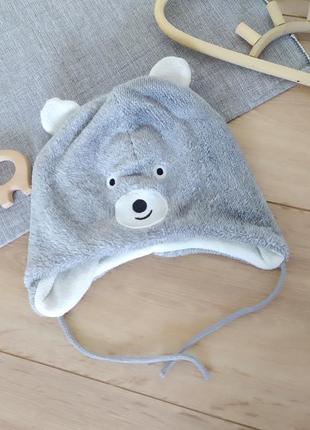 Шапка для хлопчика 9-24міс, 1-2 роки на осінь/весну