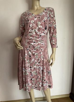 Красивое трикотажное легкое платье/xl/ brend m&s marks & spencer