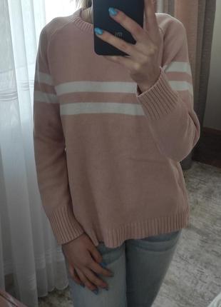 ❗светр жіночий, кофта у смужку, светр бавовняний❗2 фото