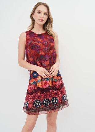 Колоритна сукня у ретро- стилі4 фото