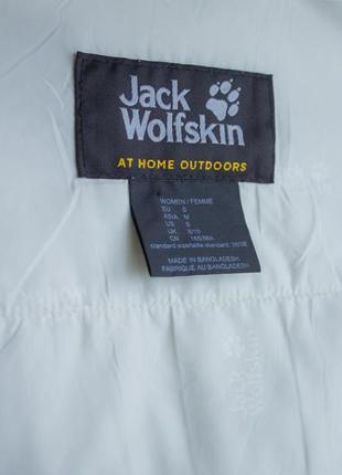 Куртка jack wolfskin демисезонная капучиновая коричневая6 фото