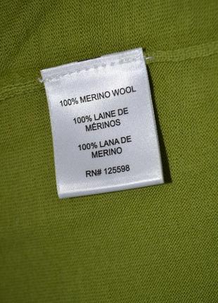 Шикарная кофточка ellen tracy 100% wool merino4 фото