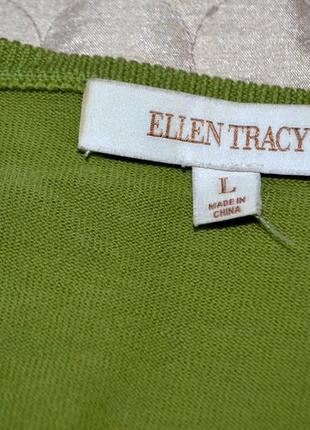 Шикарная кофточка ellen tracy 100% wool merino3 фото