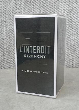 Givenchy l'interdit eau de parfum intense 50 мл для жінок (оригінал)1 фото