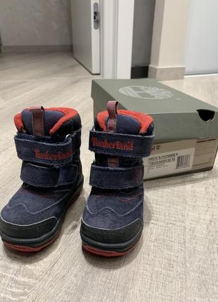 Чоботи зимові timberland оригінал 12 см