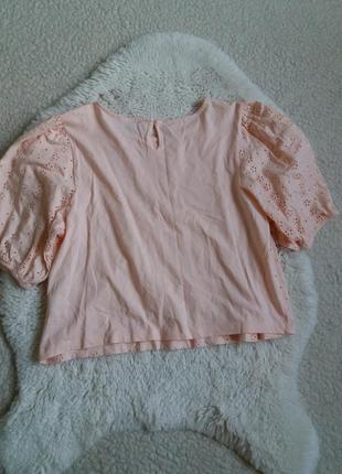 Блуза-футболка с широкими рукавами5 фото