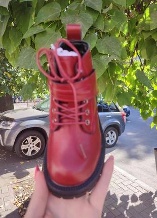 Зимові черевички для дівчинки 💙💛 4