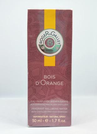 Парфумована вода-спрей roger &amp; gallet bois d'orange by roger &amp; gallet well-being 50 мл #розвантажую2 фото