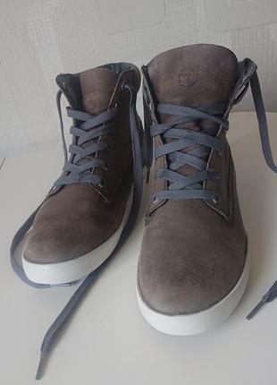 Оригинальные кожаные ботинки timberland3 фото