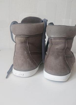 Оригинальные кожаные ботинки timberland4 фото