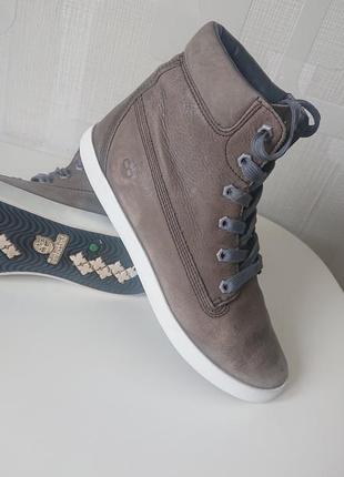 Оригинальные кожаные ботинки timberland7 фото