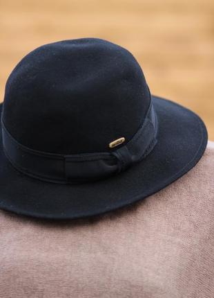 Очень красивая винтажная черная шляпа2 фото