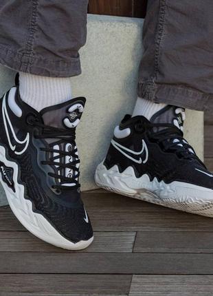 Nike air zoom g.t run black\white4 фото