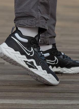 Nike air zoom g.t run black\white7 фото