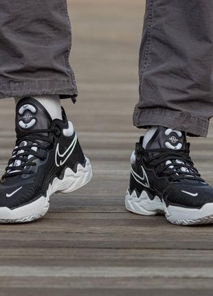 Nike air zoom g.t run black\white5 фото