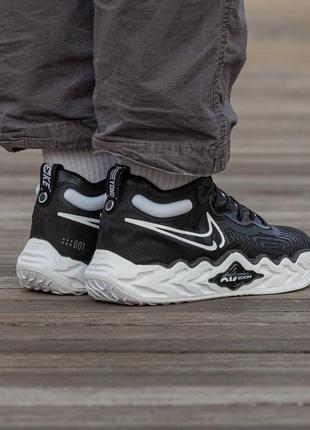 Nike air zoom g.t run black\white6 фото