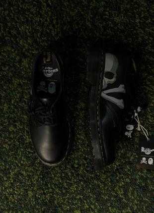 Туфли bape x mastermind x dr. martens 1461 oxford (new) | original