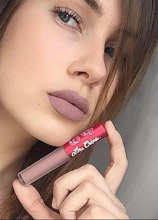 Стойкая матовая помада lime crime # разгрузкой3 фото