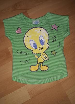 Футболка fox looney tunes 12-18 м., disney