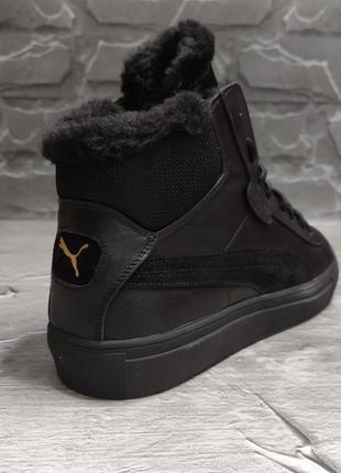 Зимові чоловічі черевики puma2 фото