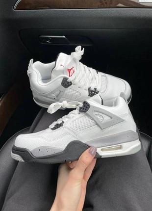 Air jordan 4 retro “white cement”