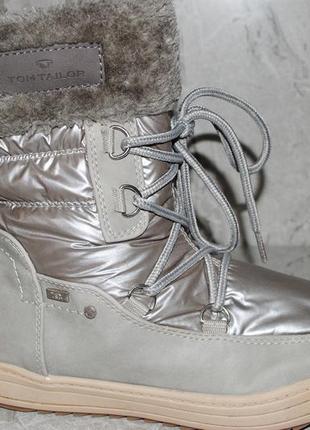 Зимние ботинки tom tailor 38 размер9 фото