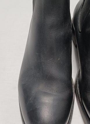 Чоловічі вінтажні черевеки челсі levis chelsea vintage натуральна шкіри4 фото