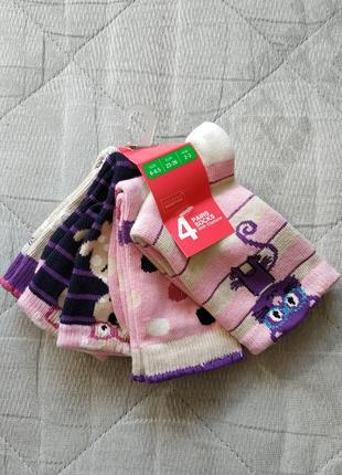 Комплект шкарпеток primark 3-4 роки(4 шт)