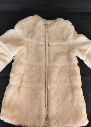 Пальто детский, искусственный мех