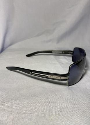 Солнцезащитные очки prada оригинал массивная оправа авиаторы opium affliction rick owens1 фото