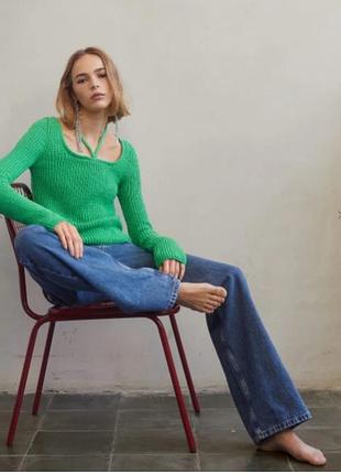 Теплий комфортний светр з завʼязками