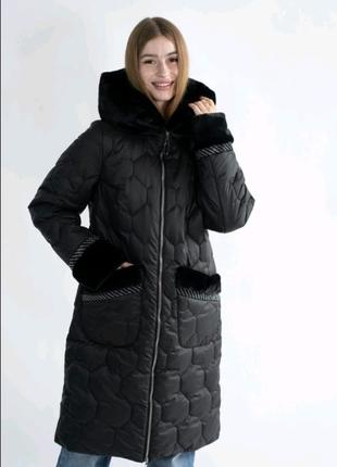 Куртка теплая зимняя женская
