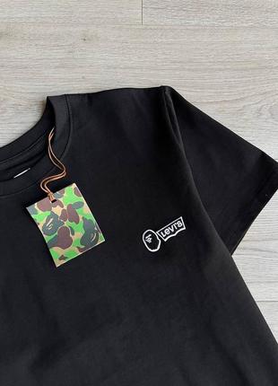 Bape ape levis футболка бейп левіс левайс