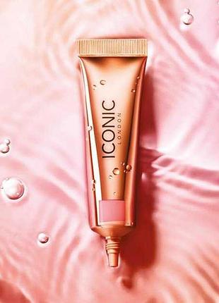 Iconic sheer blush fard a joues rose riot