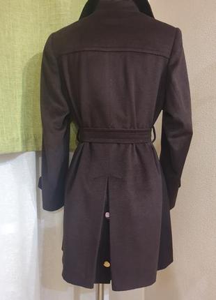 Пальто двубортное,шерстяное пальто в стиле max mara, escada, gerry weber, laurel,2 фото