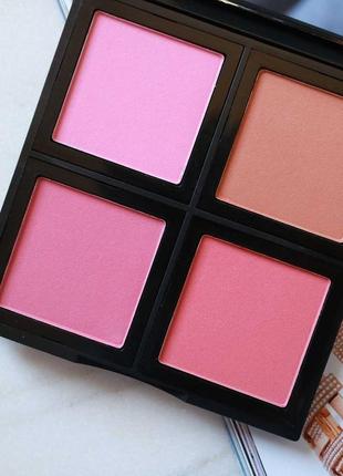 Палетка рум'ян пудрової текстури elf powder blush palette light 16g.1 фото