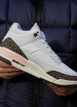 Кроссовки женские air jordan retro 3 neapolitan 
dark mocha