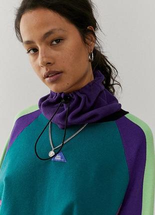 Флисовый бафф \ снуд iets frans... от urban outfitters6 фото