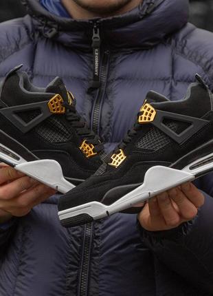 Кроссовки женские air jordan retro 4 “royalty”4 фото