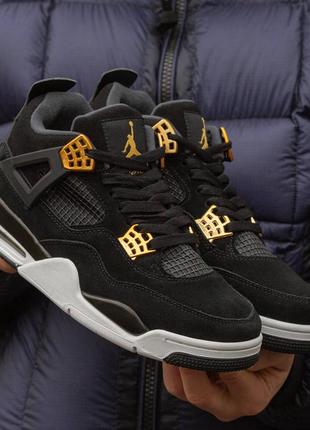 Кроссовки женские air jordan retro 4 “royalty”6 фото