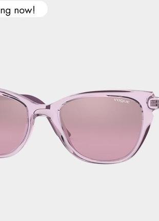 Розовые солнечные очки vogue4 фото